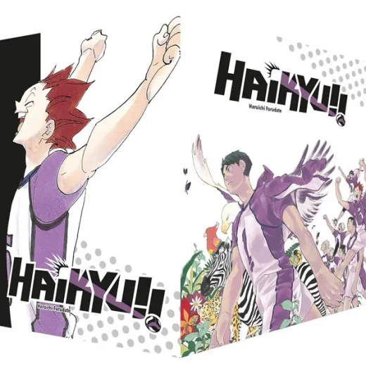 Haikyu!! Sammelbox 4: Band 31-40 Im Schuber