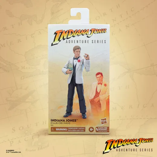 Indiana Jones Adventure Series Actionfigur Indiana Jones (club Obi Wan) (indiana Jones Und Der Tempel Des Todes)