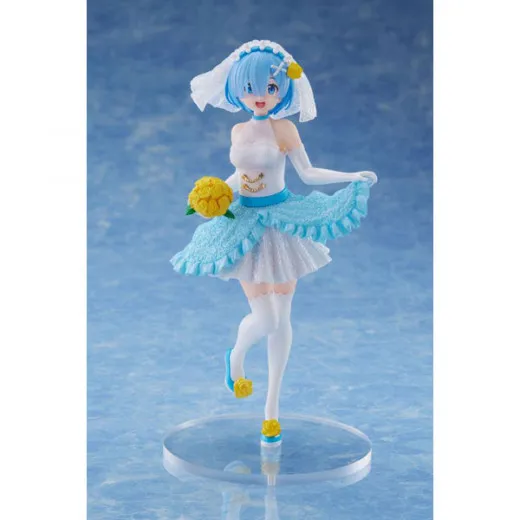 Re:zero - Starting Life In Another World Pvc Statue Rem Wedding Ver. 20 Cm