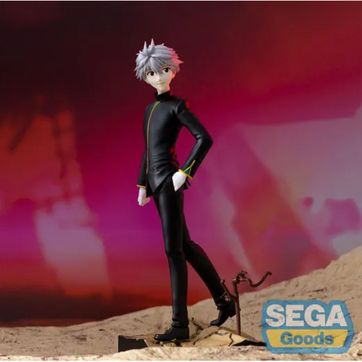 Evangelion: 3.0+1.0 Thrice Upon A Time Spm Vignetteum Pvc Statue Kaworu Nagisa Commander Suit Ver.