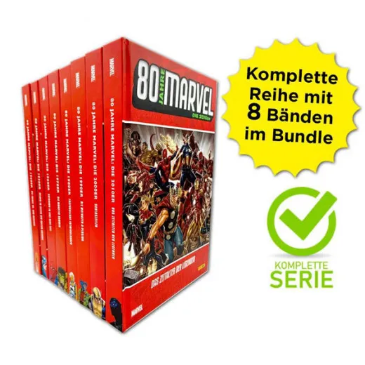 80 Jahre Marvel Komplettset 1 - 8