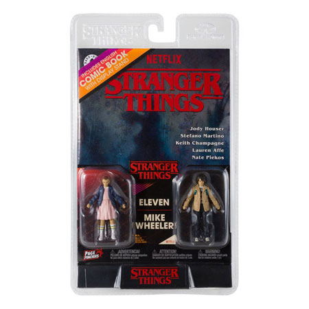 Stranger Things Actionfiguren & Comic Eleven And Mike Wheele