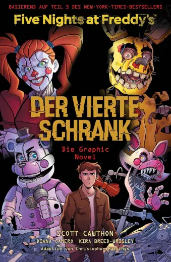 Five Nights At Freddys - Vierte Schrank - Die Graphic Novel: Comic Zum Game