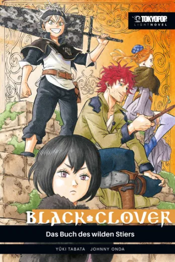 Black Clover Light Novel - Das Buch Des Wilden Stiers