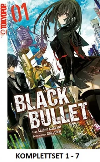 Black Bullet (light Novel) Komplettset 1 - 7