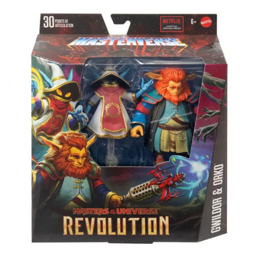 Masters Of The Universe: Revolution Masterverse Actionfiguren 2er-pack Gwildor & Orko