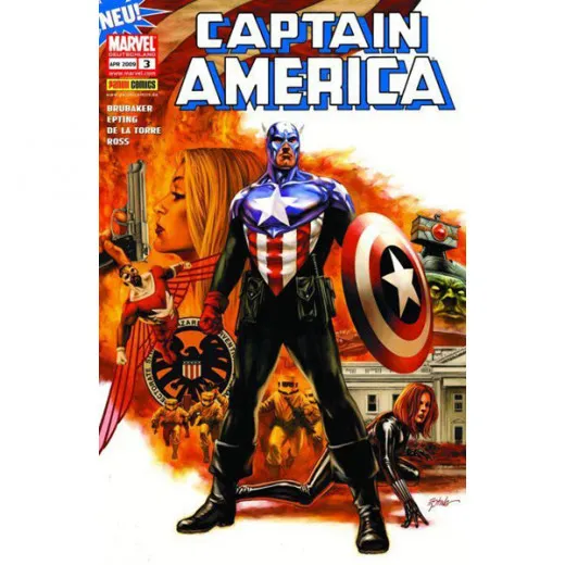 Captain America (2008) 003 - Amerikanischer Wahlkampf