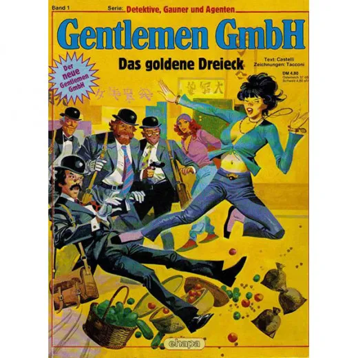 Detektive, Gauner Und Agenten 001 - Gentlemen Gmbh: Das Goldene Dreieck