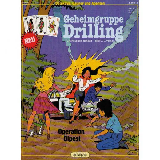 Detektive, Gauner Und Agenten 011 - Geheimgruppe Drilling: Operation lpest