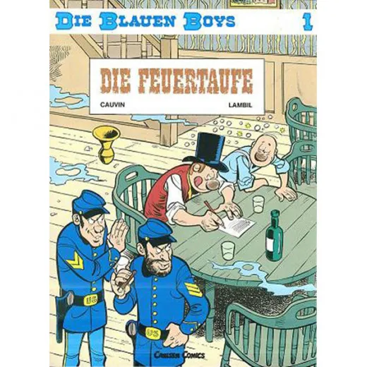 Blauen Boys, Die 001 - Die Feuertaufe