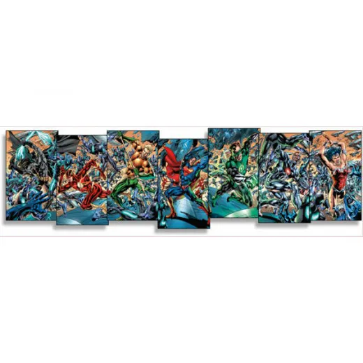 Justice League Of America 001 Panorama Variant-collection