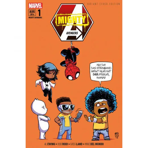 Mighty Avengers 001 Variante - Urbane Helden