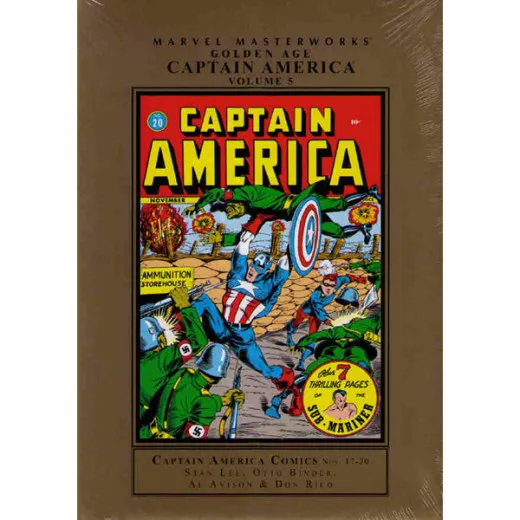 Marvel Masterworks Hc 005 - Golden Age Captain America