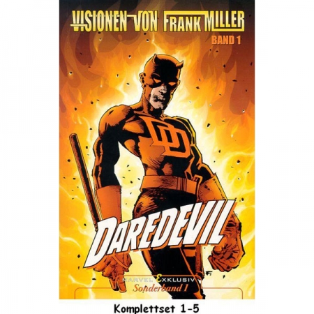 Marvel Exklusiv Sonderband Hc - Visionen Von Frank Miller Komplettset 1-5