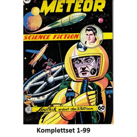 Meteor Komlettset 1-99 - Nachdruck