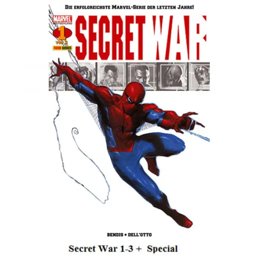 Secret War Komplettset 1-3 + Special