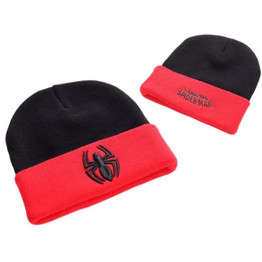 Spider-man Beanie Black Spider