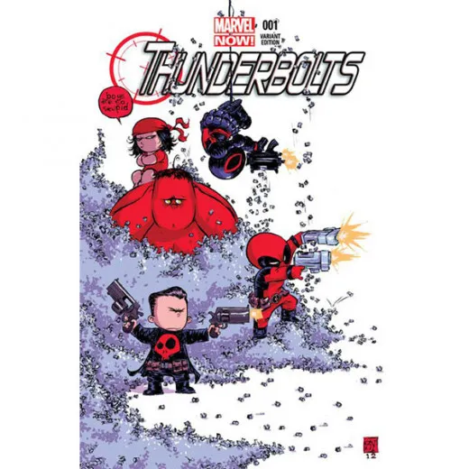 Thunderbolts (2013) 001 Marvel Baby Varaint