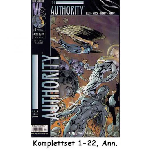 Authority Prestige Komplettset 1-22 + Annual