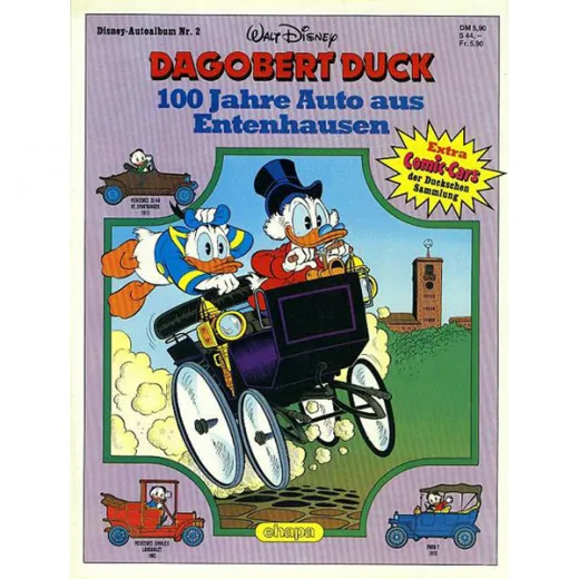 Disney-autoalbum 002 - Dagobert Duck - 100 Jahre Auto Aus Entenhausen