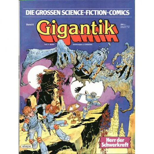 Grossen Science-fiction-comics 006 - Gigantik: Herr Der Schwerkraft