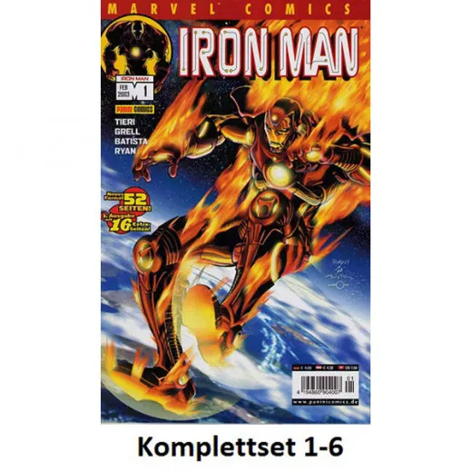 Iron Man Komplettset 1-6