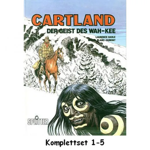 Cartland Komplettset 1-5 - Splitter-alben, Hc-ausgabe