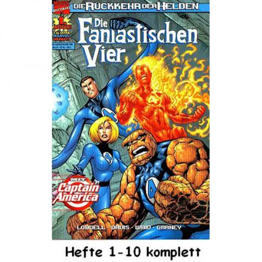 Fantastischen Vier Komplettset 1-10 - Die Rckkehr Der Helden