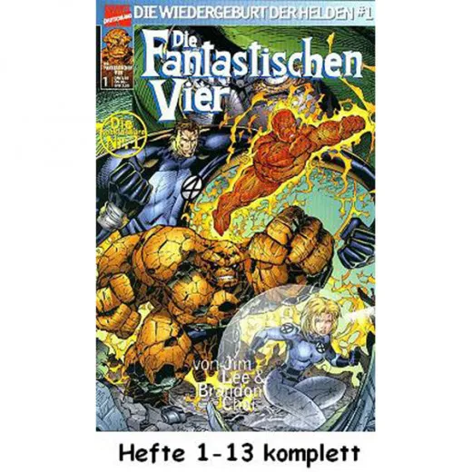 Fantastischen Vier Komplettset 1-13 - Die Wiedergeburt Der Helden