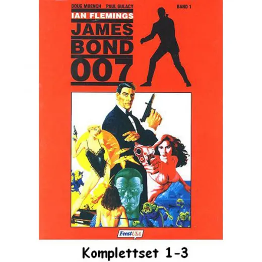 James Bond 007 Komplettset 1-3