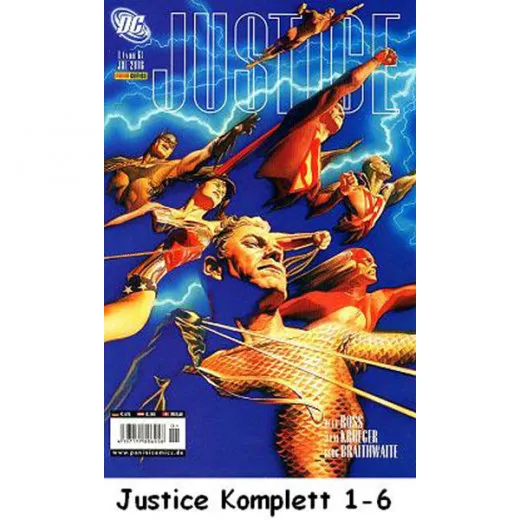 Justice Komplettset - 1 - 6