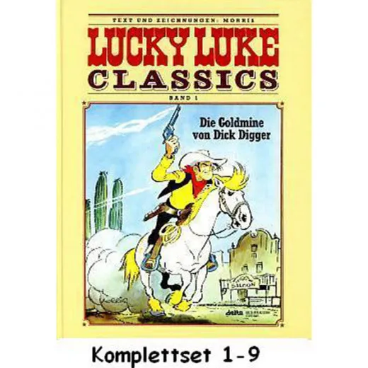 Lucky Luke Classics Komplettset 1-9