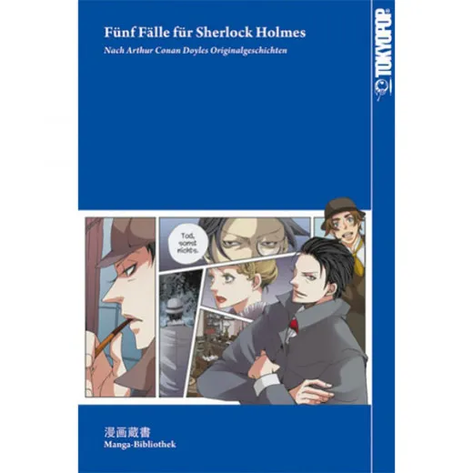 Manga-bibliothek - Fnf Flle Fr Sherlock Holmes