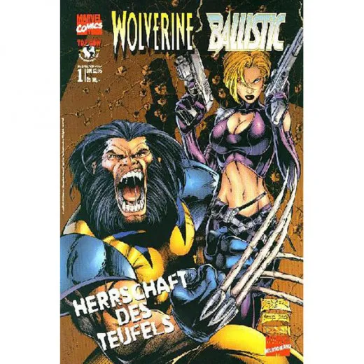 Marvel / Top Cow 001 - Herrschaft Des Teufels (wolverine / Ballistic)