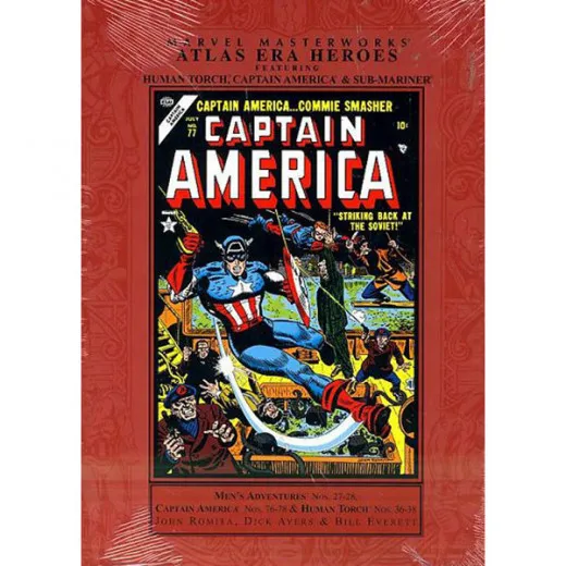 Marvel Masterworks Hc 002 - Atlas Era Heroes Feat. Human Torch, Captain America & Sub-mariner