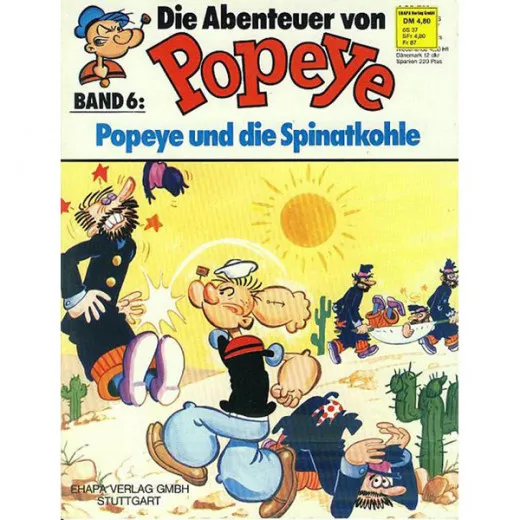 Die Abenteuer Von Popeye 006 - Popeye Und Die Spinatkohle