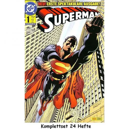 Superman (panini) Komplettset 1-24