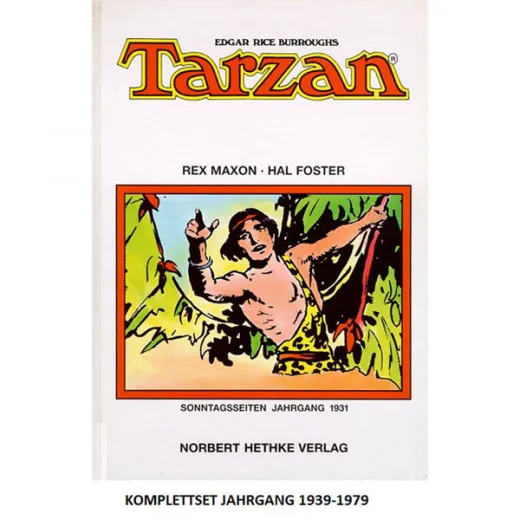 Tarzan Hc Komplettset Jahrgang 1939 - Jahrgang1979