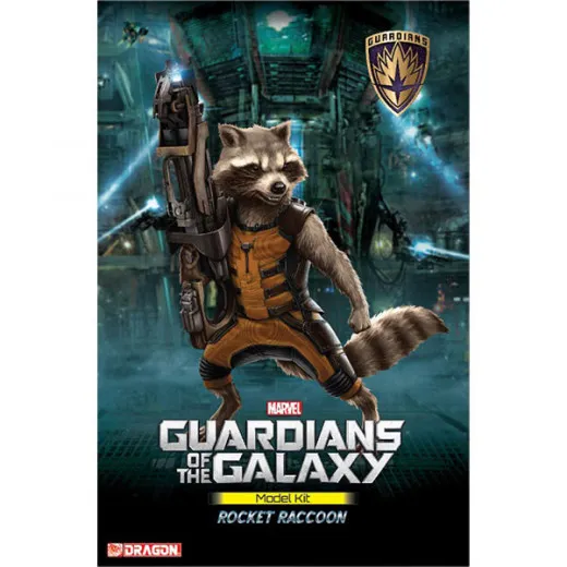 Guardians Of The Galaxy Plastic Model Kit Rocket Raccoon