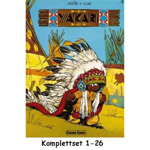 Yakari Komplettset 1-26