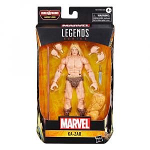 Marvel Legends Actionfigur Ka-zar (baf: Marvel's Zabu)