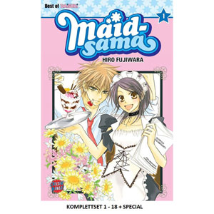 Maid-sama Komplettset 1 - 18 + Special