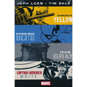 Jeph Loeb Tim Sale Yellow Blue Gray & White Omnibus Hc