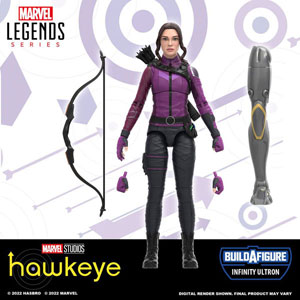 Hawkeye Marvel Legends Series Actionfigur 2022 Infinity Ultron Baf: Kate Bishop