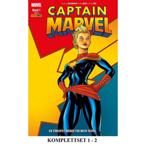 Captain Marvel Sc Komplettset 1 - 2