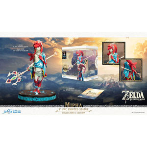 The Legend Of Zelda Breath Of The Wild Pvc Statue Mipha Collector's Edition