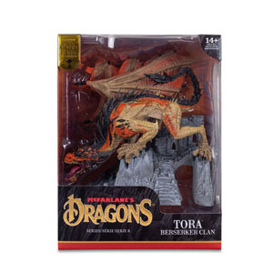 Mcfarlane´s Dragons Serie 8 Statue Tora Berserker Clan (gold Label)