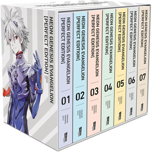 Neon Genesis Evangelion - Perfect Edition 1-7 Im Schuber  Schuber