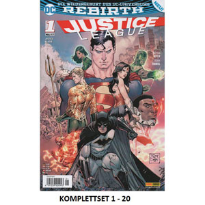 Justice League Rebirth Komplettset 1 - 20