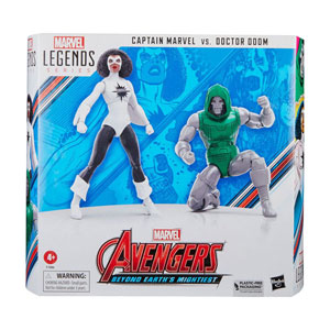 Avengers: Beyond Earth's Mightiest Marvel Legends Actionfiguren Captain Marvel Vs. Doctor Doom